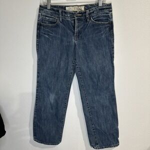 Loft Ann‎  taylor relaxed And Straight Jeans Wash Blue Size P6
